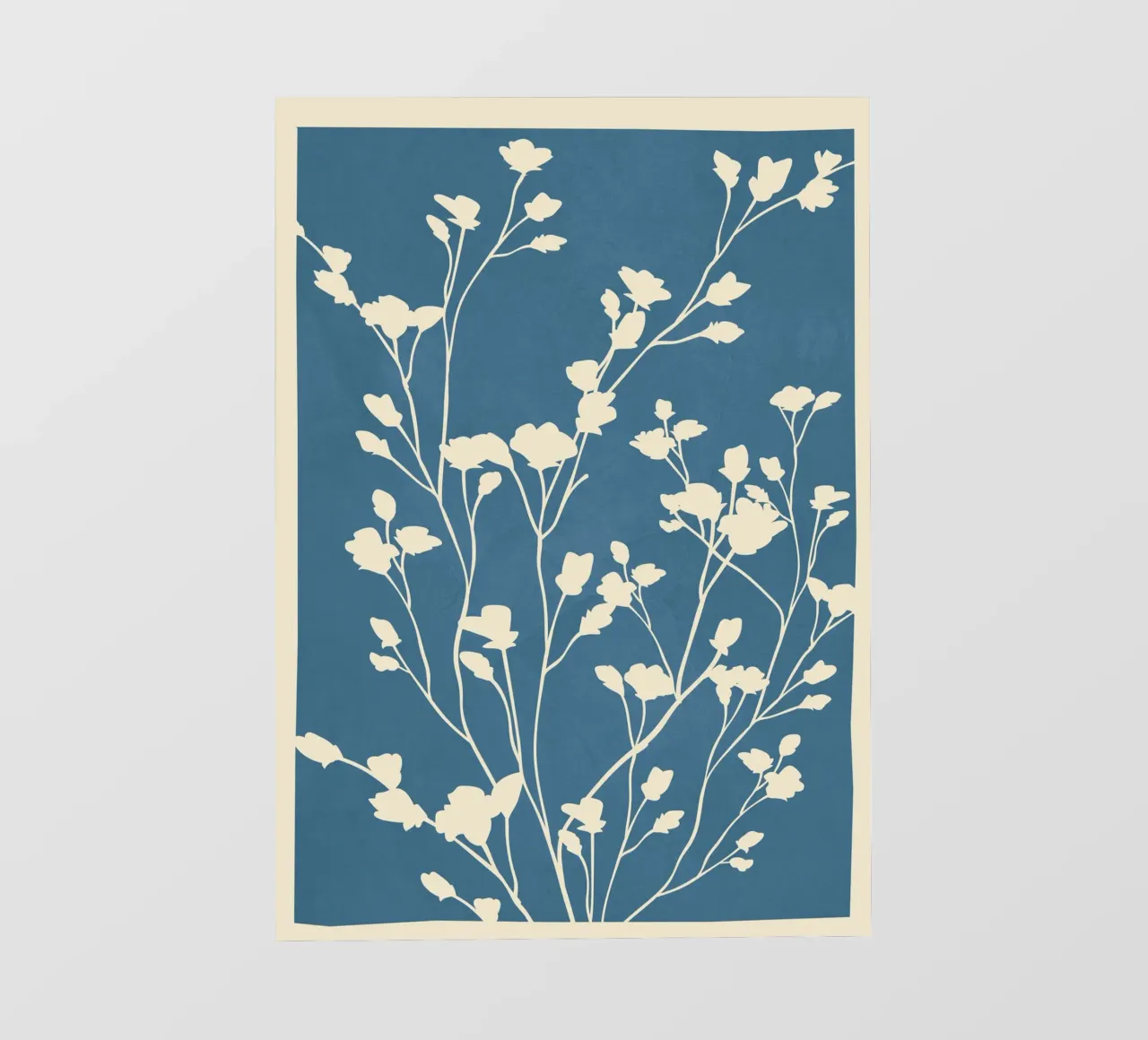 Minimal Branches Art 4 telo in pvc da Nadjaa