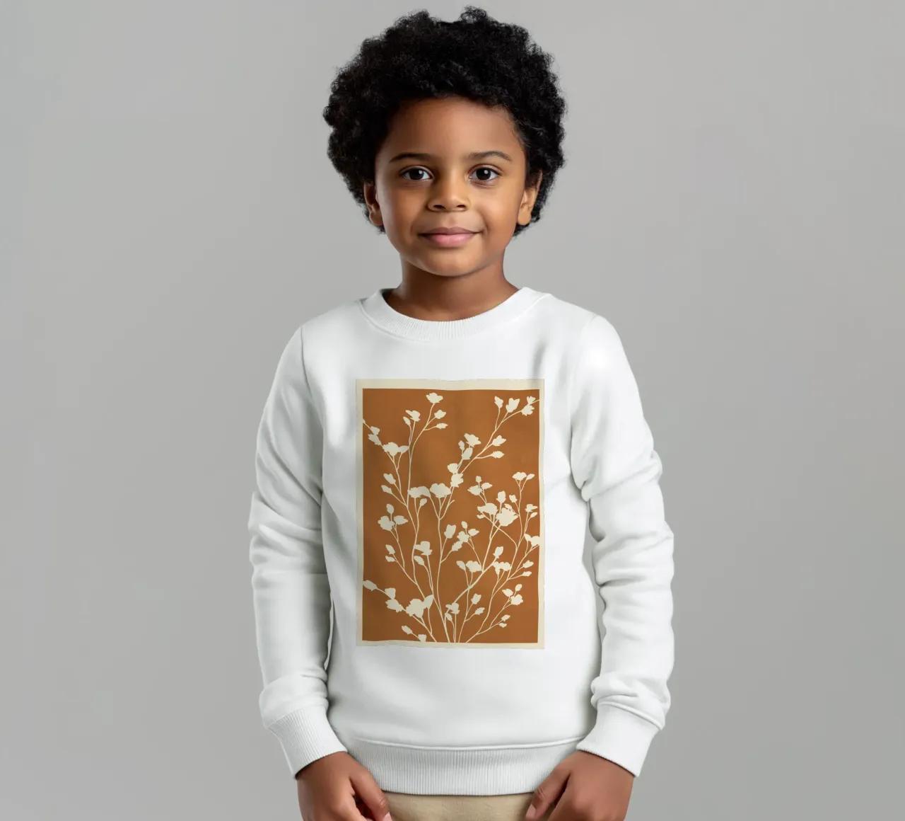 Minimal Branches Art 5 felpa bambino da Nadjaa