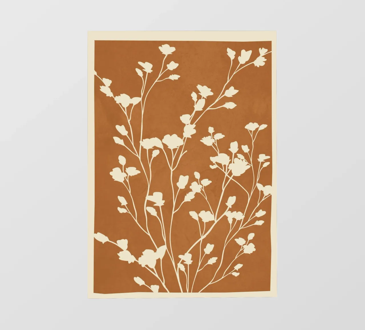 Minimal Branches Art 5 telo in pvc da Nadjaa