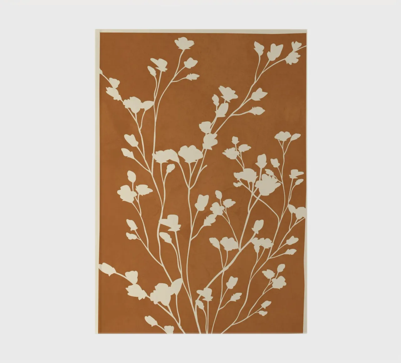 Minimal Branches Art 5 notebook by Nadjaa