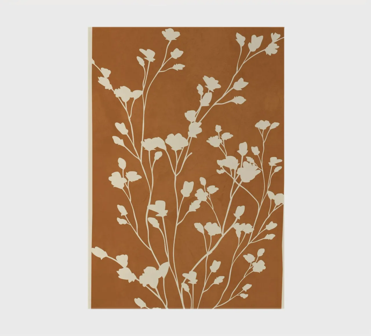 Minimal Branches Art 5 notebook by Nadjaa