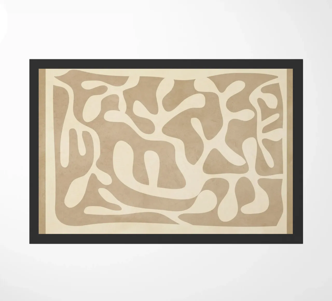 Minimalist Abstract Leaves 2 zerbino da Nadjaa