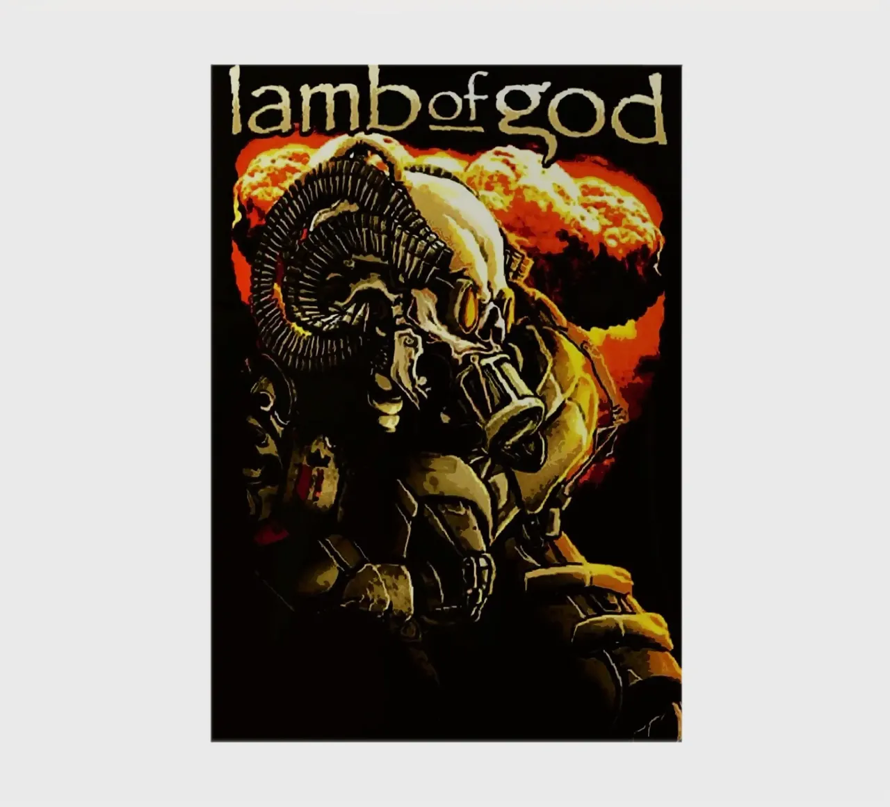 Groupe Lamb of God carnet de notes de vanhesling