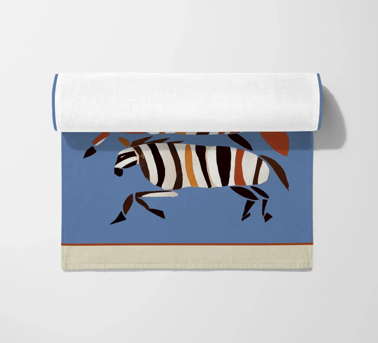 Striped Running Horses telo mare da cityart