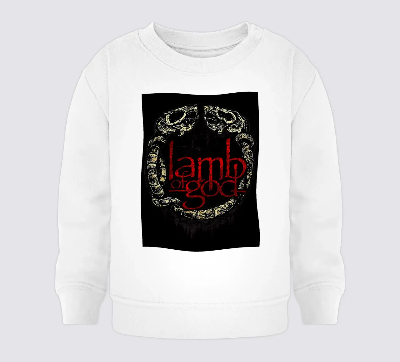 Lamb of God band felpa neonato da vanhesling
