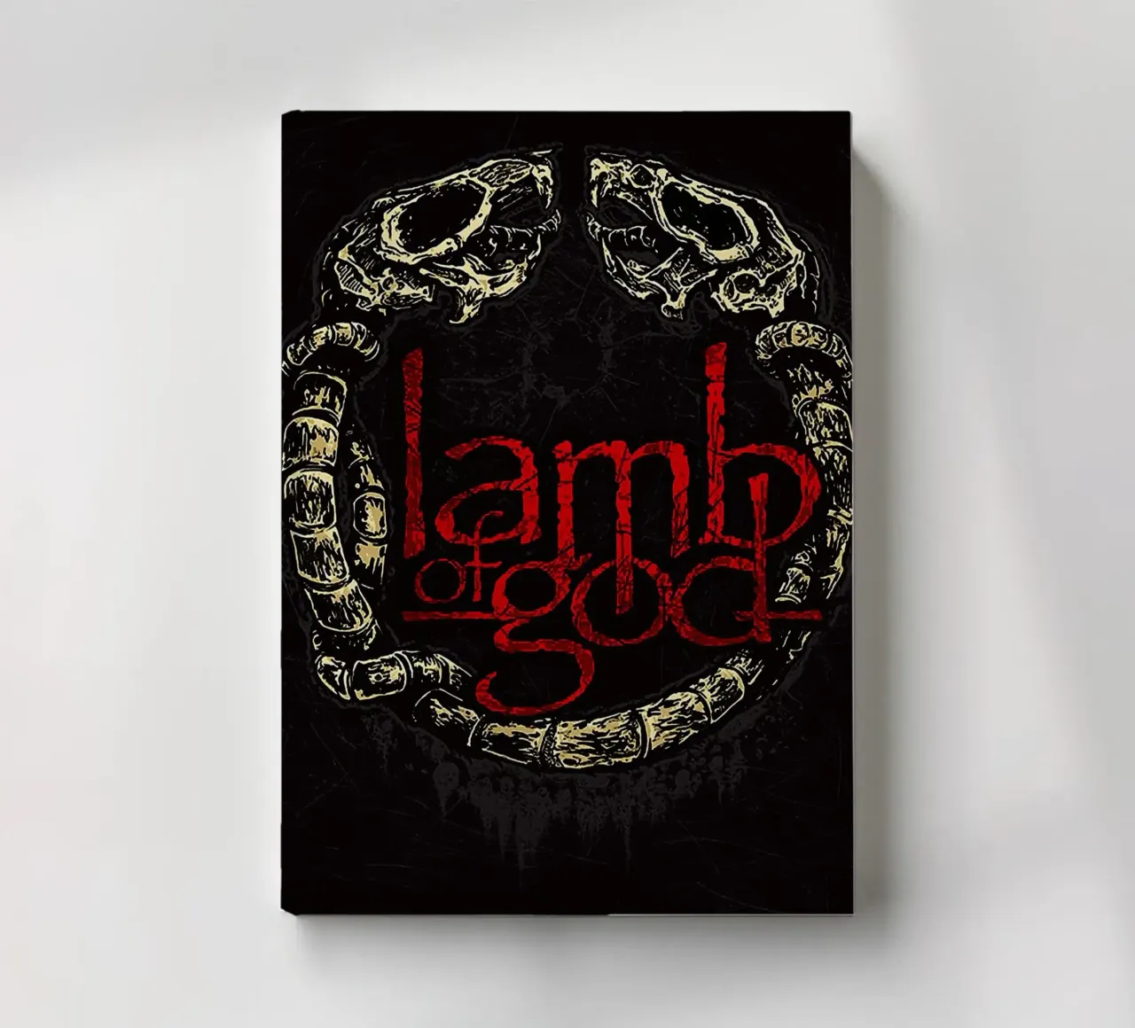 Groupe Lamb of God carnet de notes de vanhesling