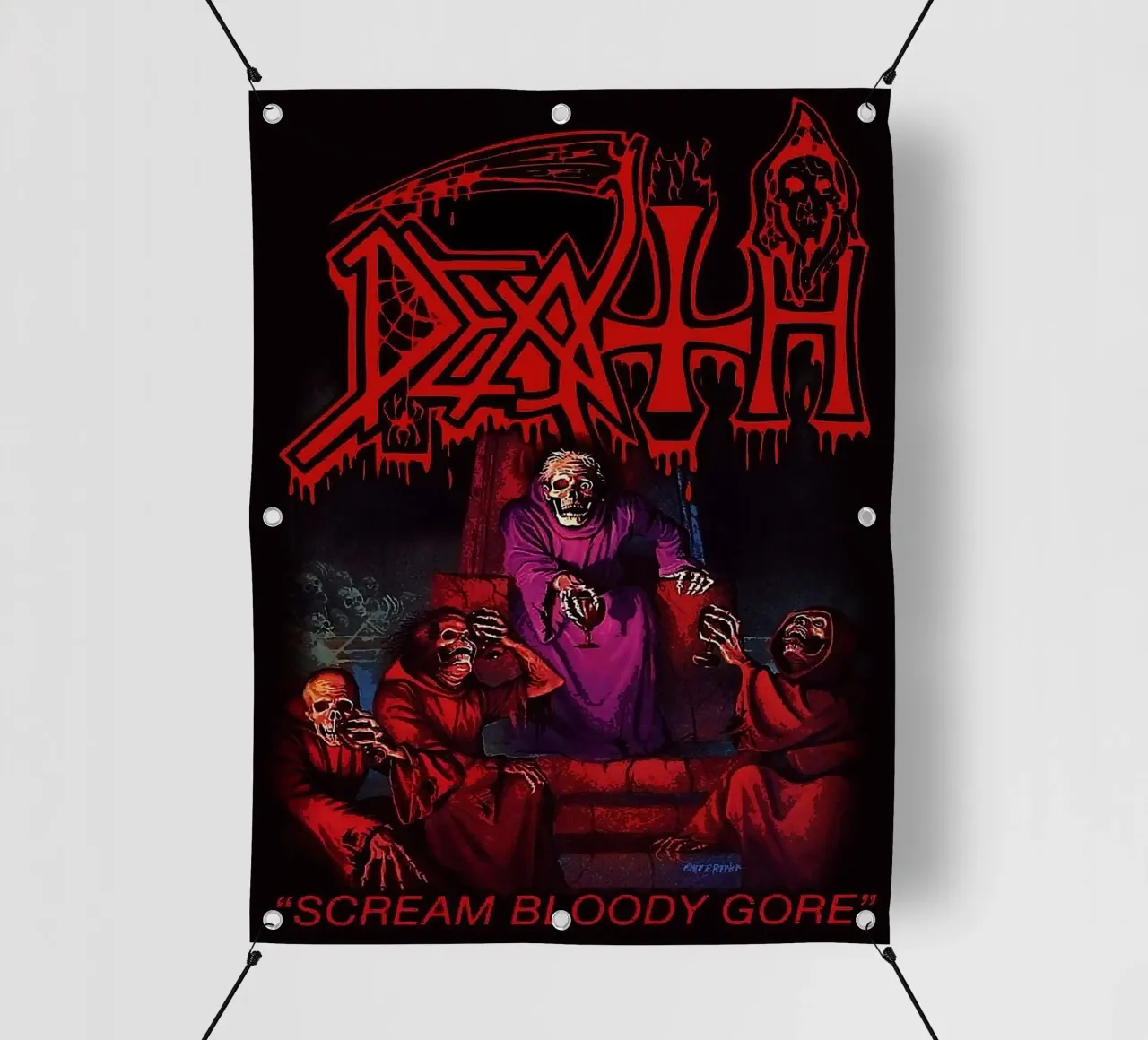Banda della morte telo in pvc da vanhesling