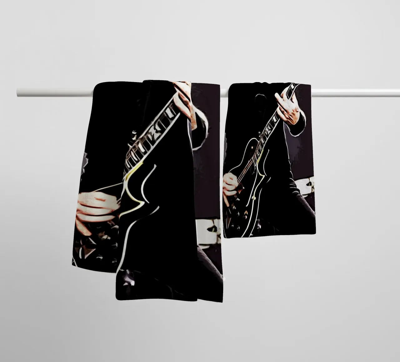 James Hetfield Metallichead groupe musique 17 Art serviette de bain de music soul