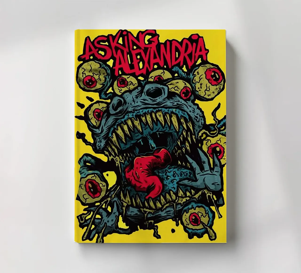 Groupe Asking Alexandria carnet de notes de vanhesling