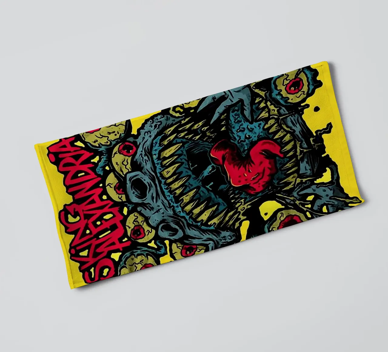 Groupe Asking Alexandria serviette de bain de vanhesling