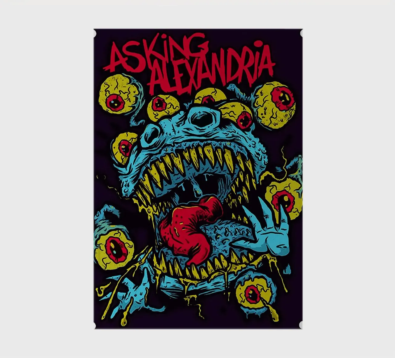 Groupe Asking Alexandria carnet de notes de vanhesling