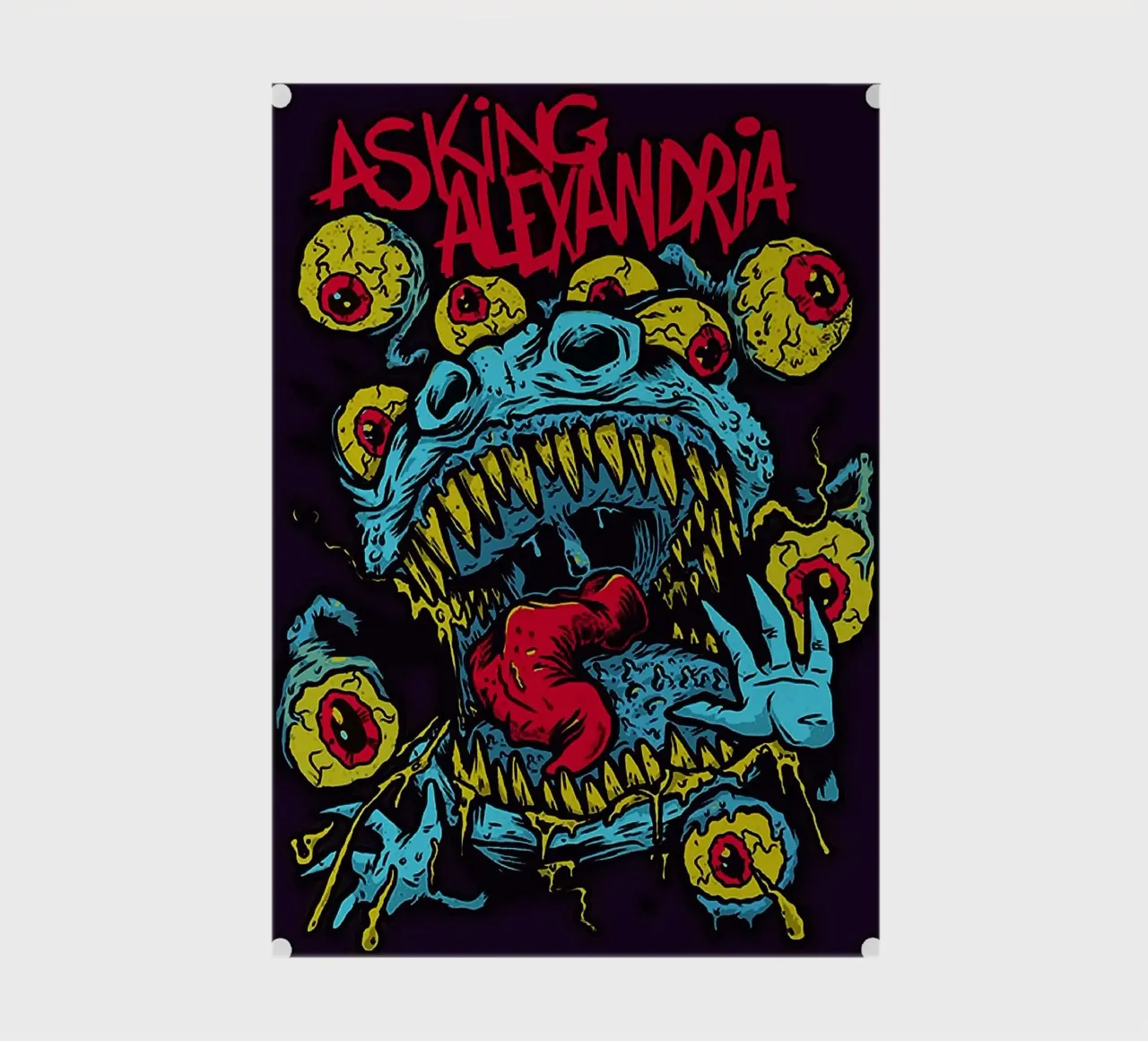Groupe Asking Alexandria carnet de notes de vanhesling
