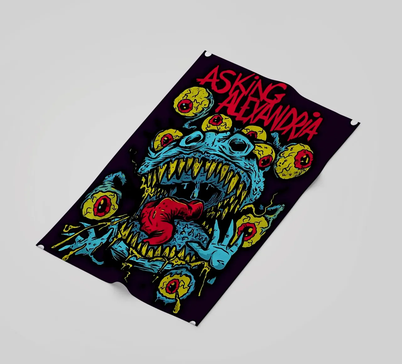 Groupe Asking Alexandria serviette de plage de vanhesling