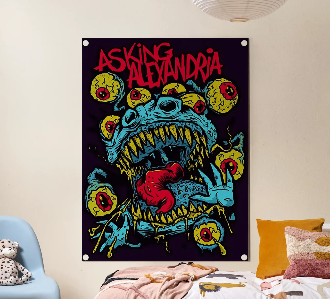 Groupe Asking Alexandria hahnemühle de vanhesling
