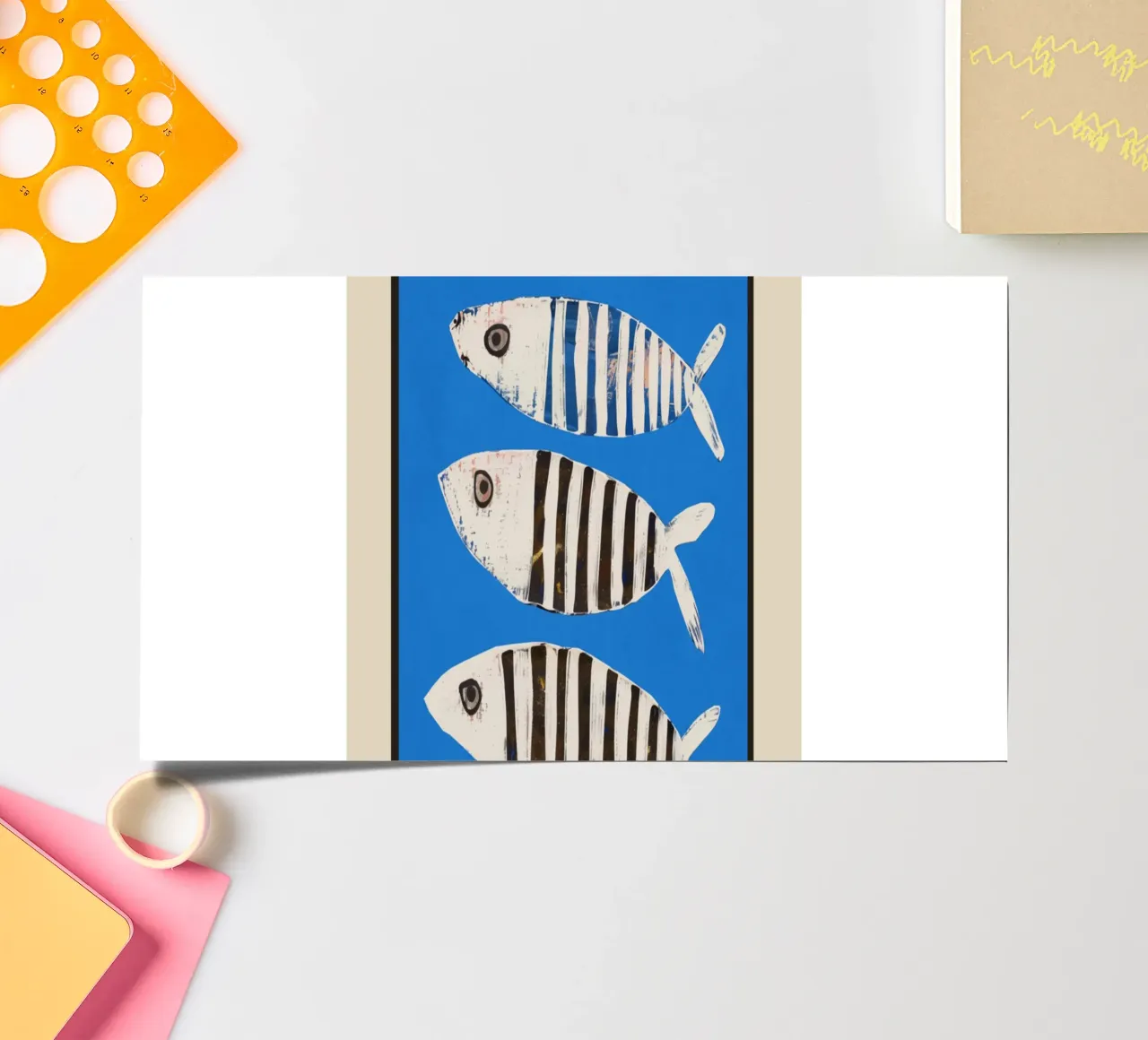 Bold Stripes Beneath the Surface sticker sheet by cityart