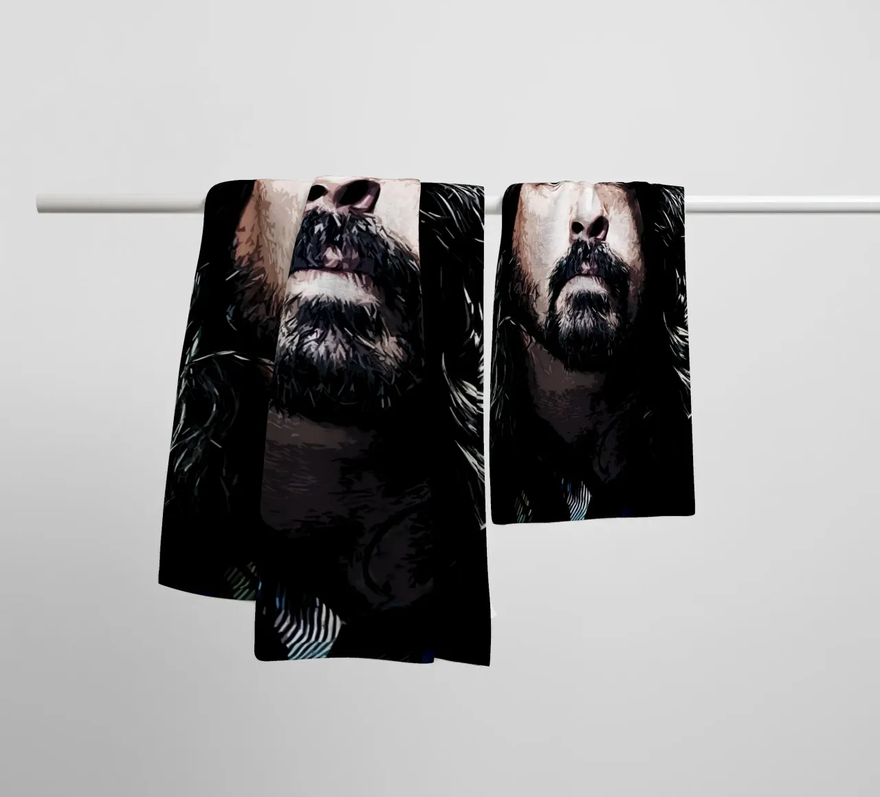 Foo Fighters 1 Art towel by music soul