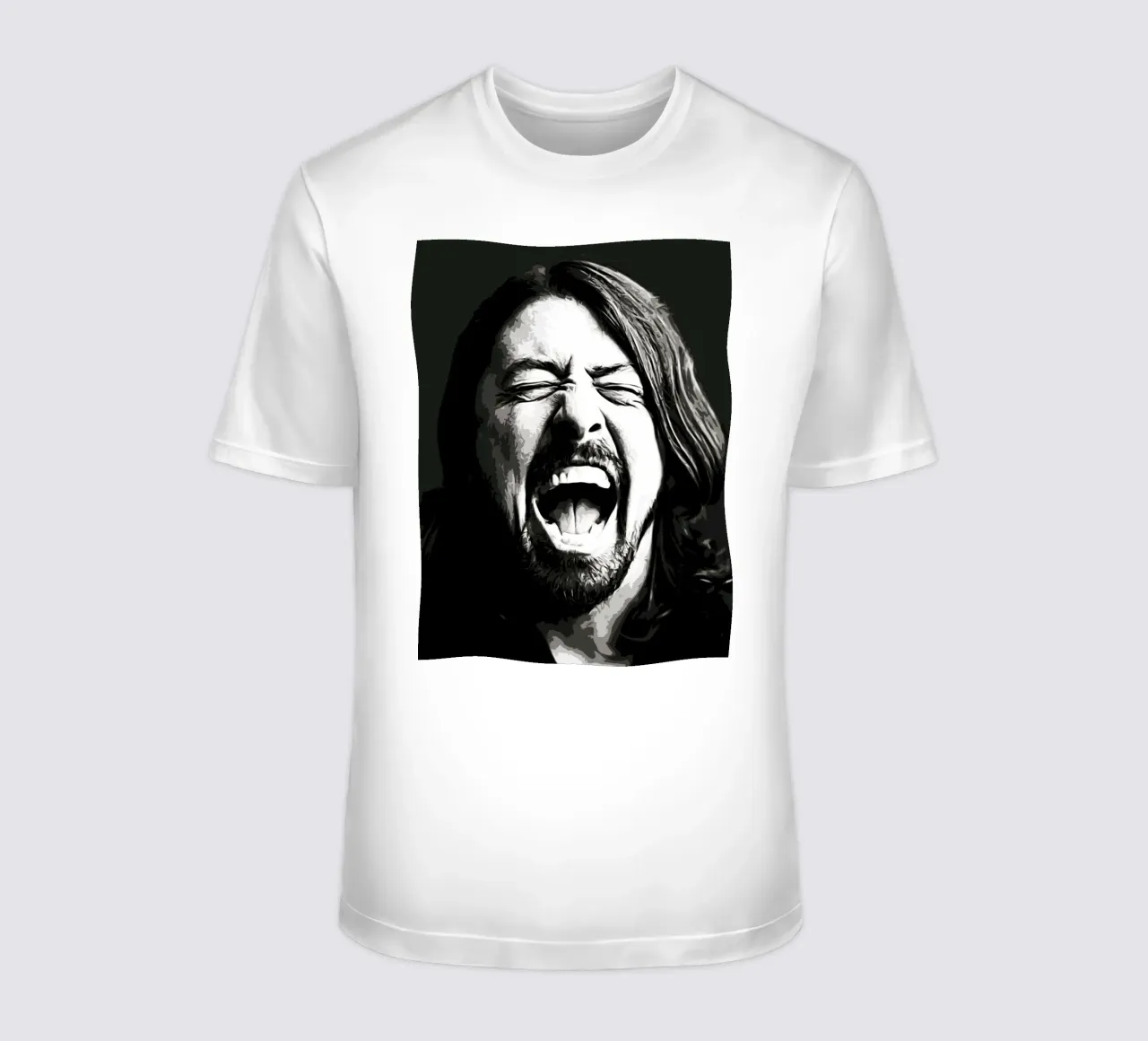 Dave Grohl Foo Fighters 9 Kunst T-Shirt von music soul