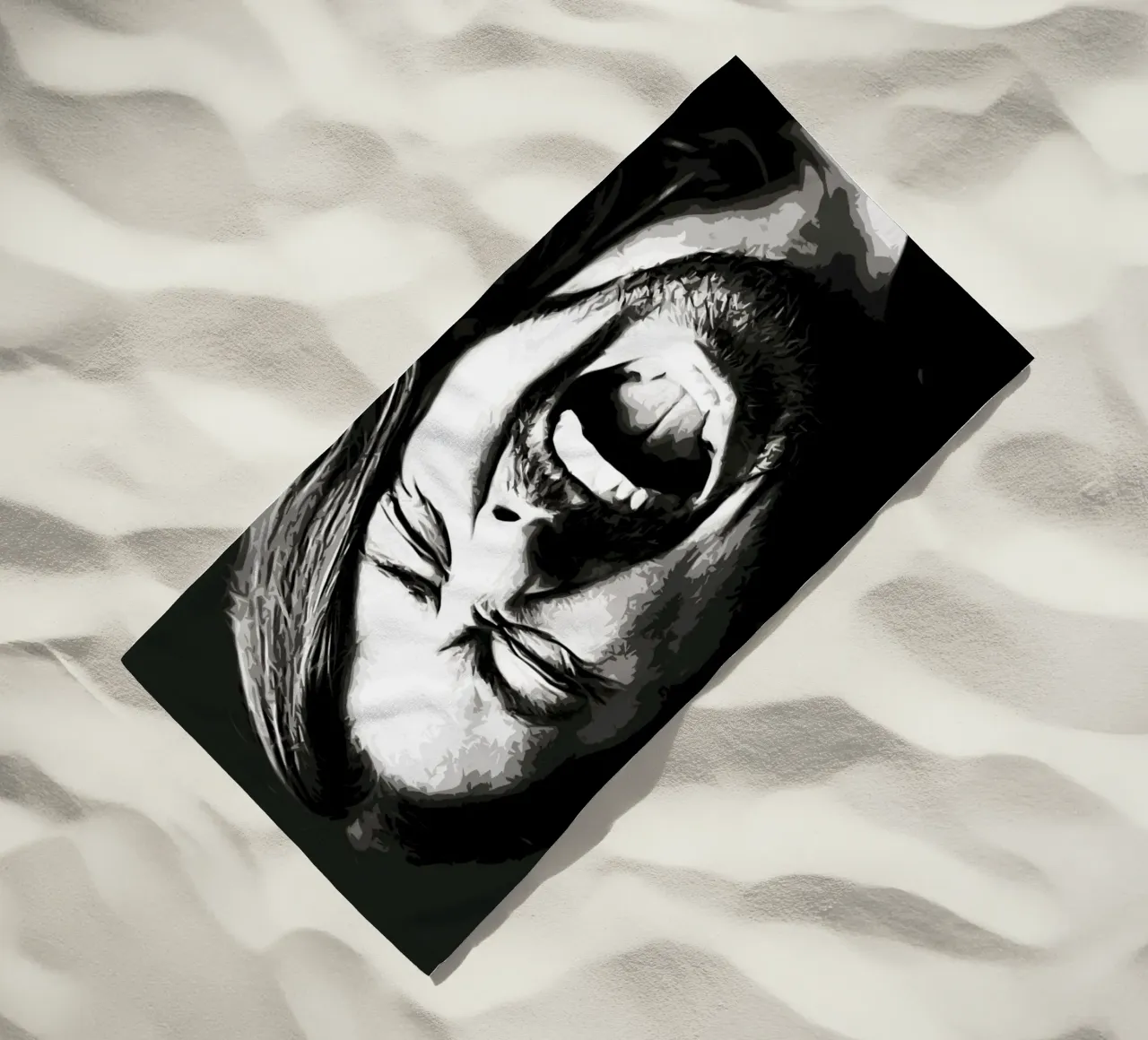 Dave Grohl Foo Fighters 9 Arte telo mare da music soul