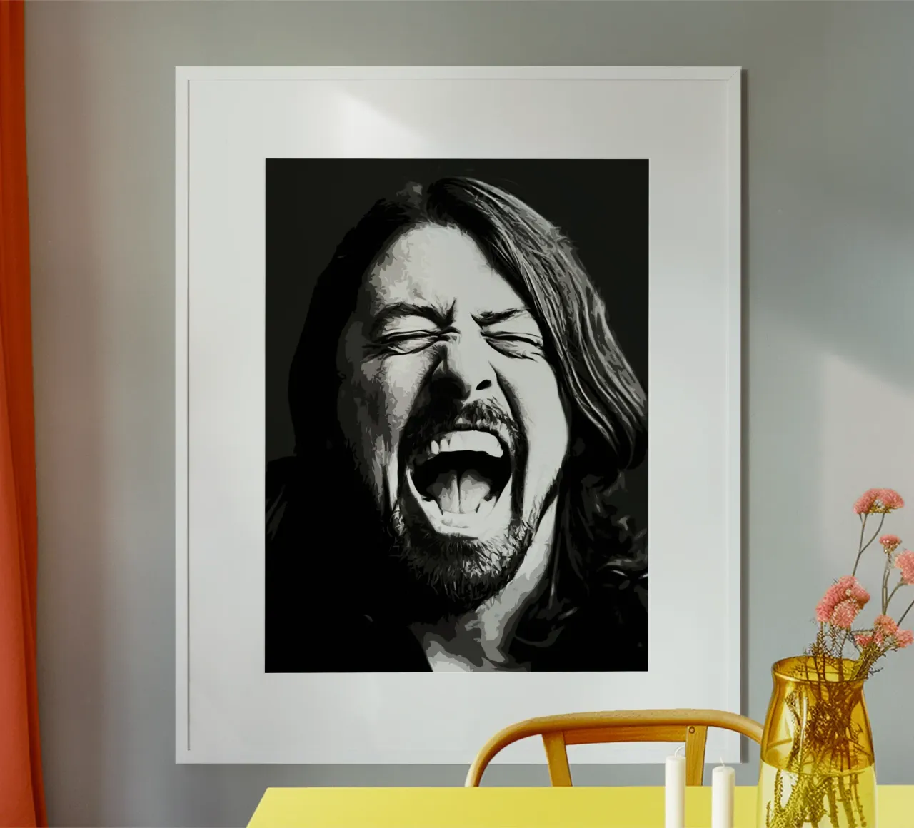 Dave Grohl Foo Fighters 9 Kunst Hahnemühle von music soul