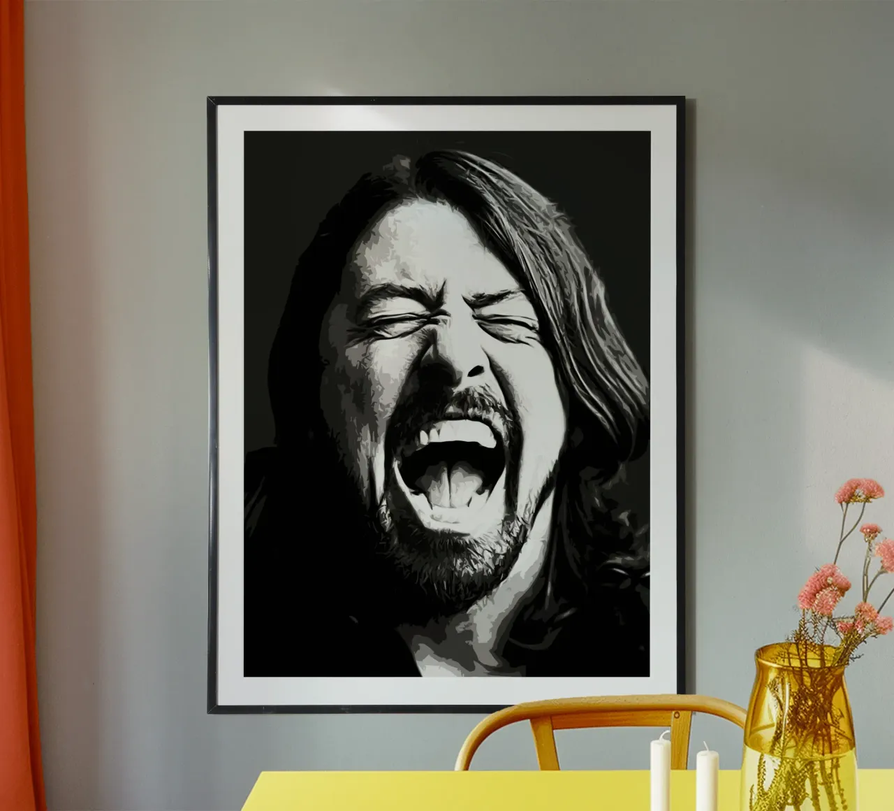 Dave Grohl Foo Fighters 9 Kunst Hahnemühle von music soul