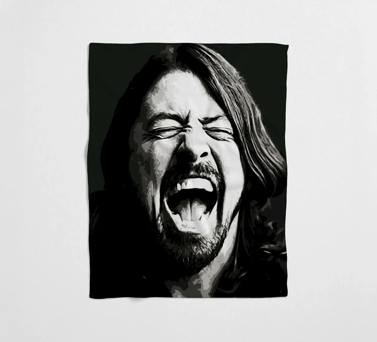 Dave Grohl Foo Fighters 9 Arte coperta in pile da music soul