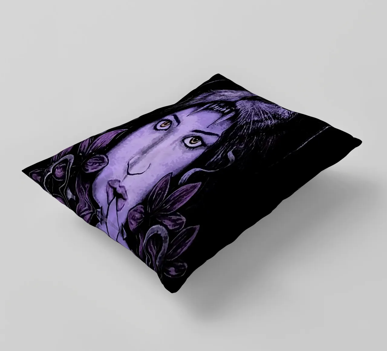 Bring Me the Horizon band decorative cushion by vanhesling