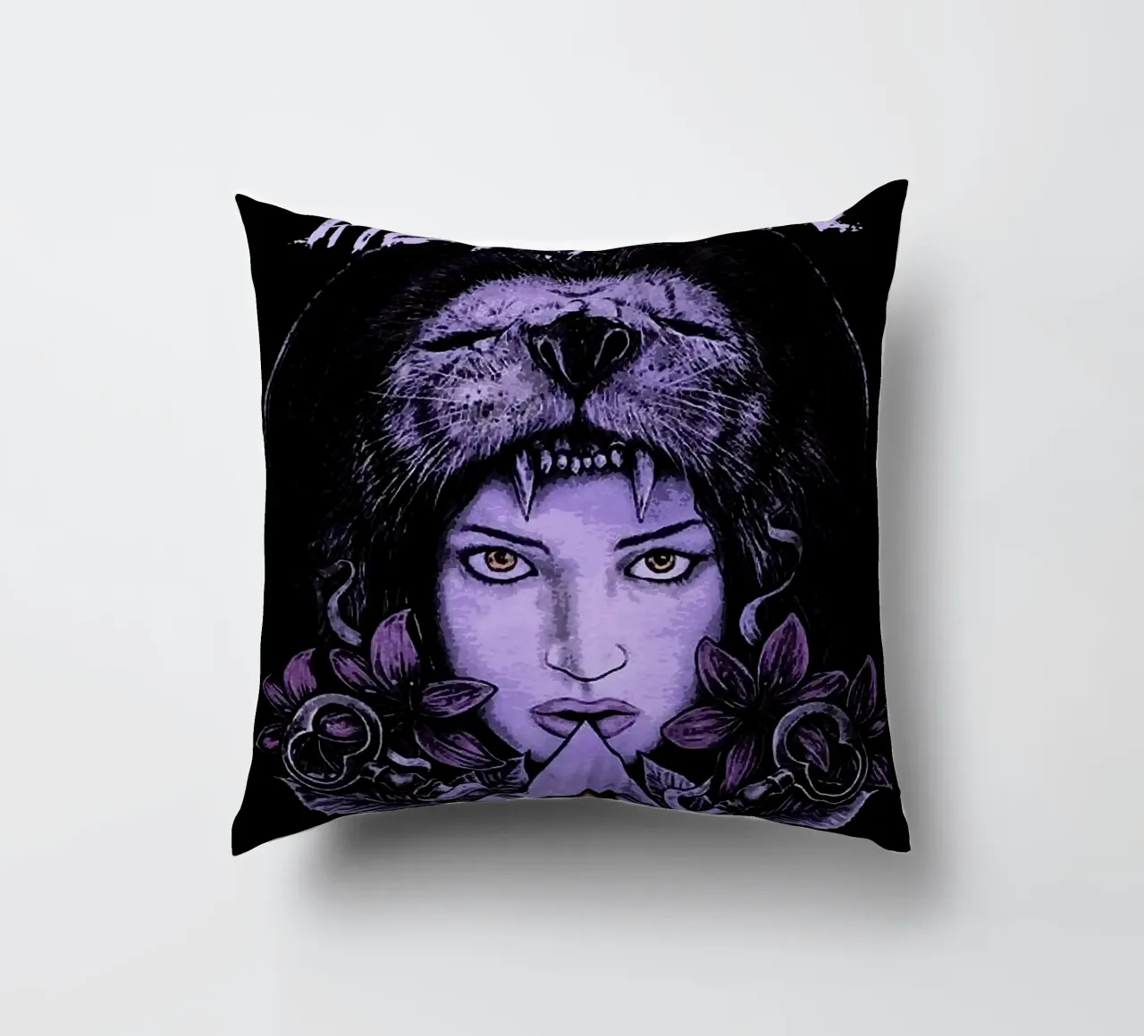Bring Me the Horizon band decorative cushion by vanhesling