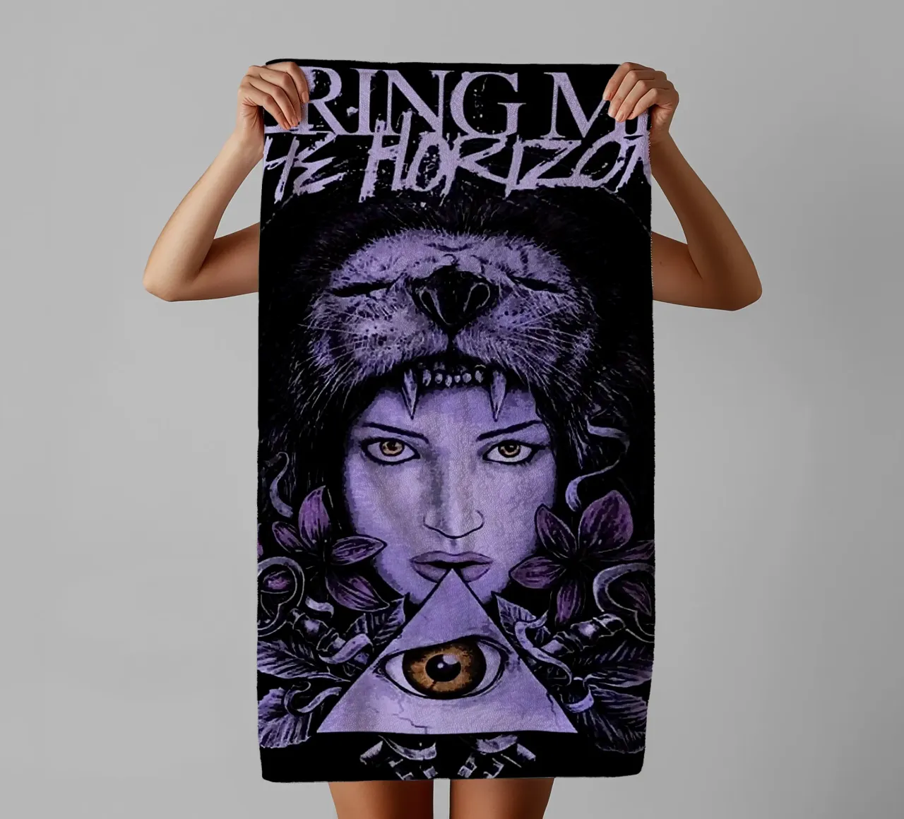 Le groupe Bring Me the Horizon serviette de bain de vanhesling