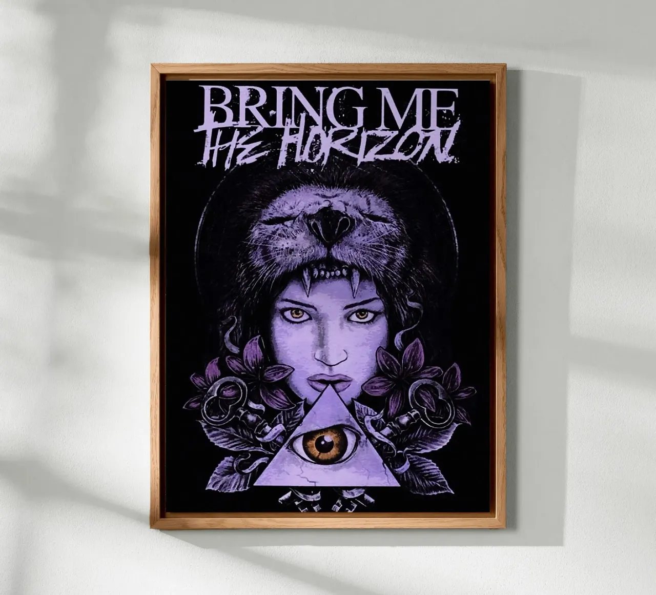 Bring Me the Horizon band alluminio dibond da vanhesling