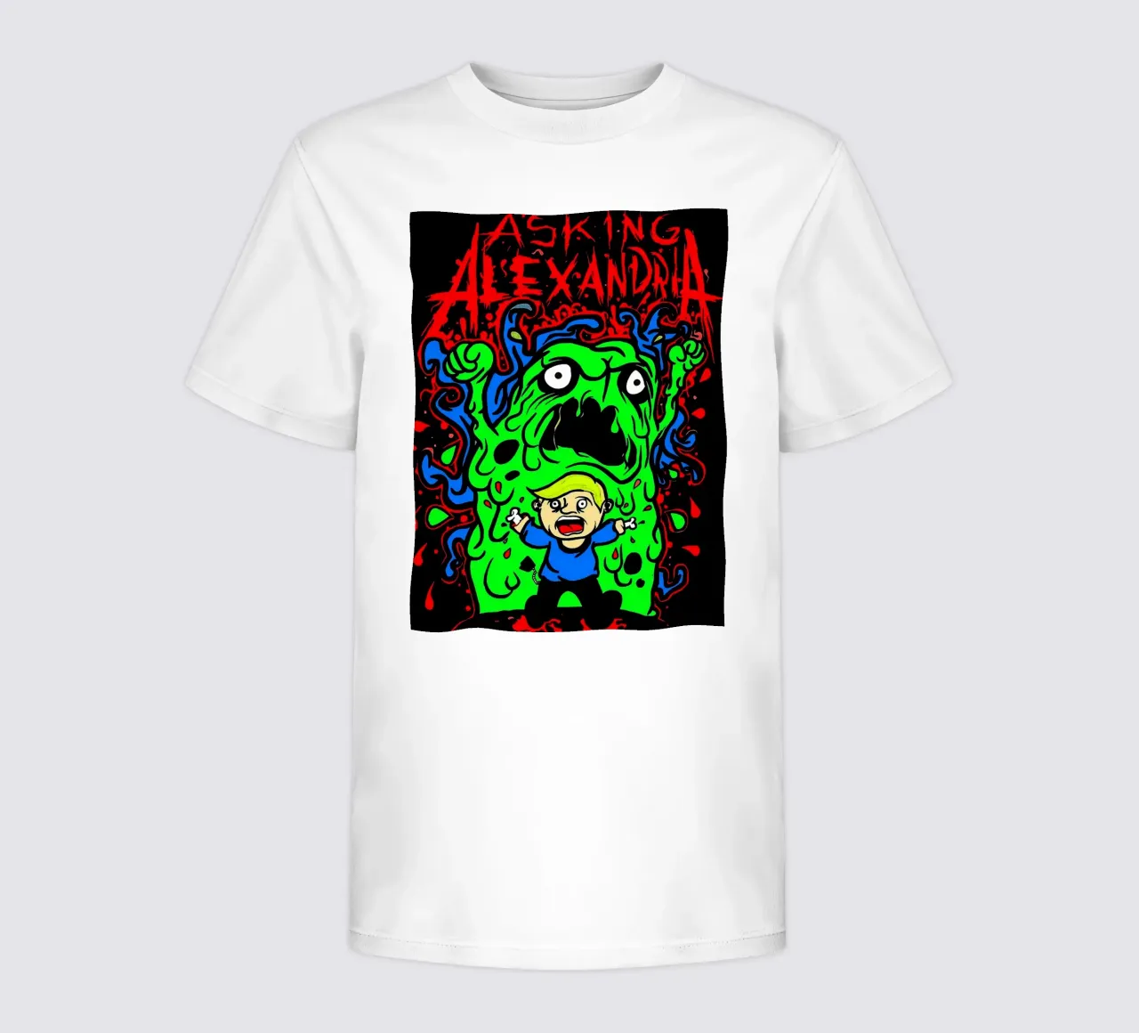 Asking Alexandria band kids t-shirt by vanhesling