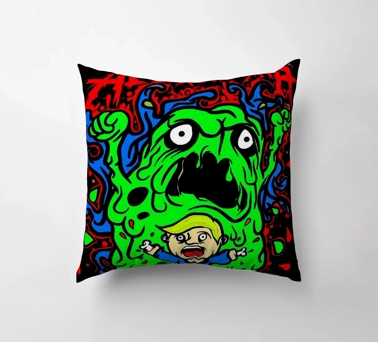 Asking Alexandria band decorative cushion by vanhesling