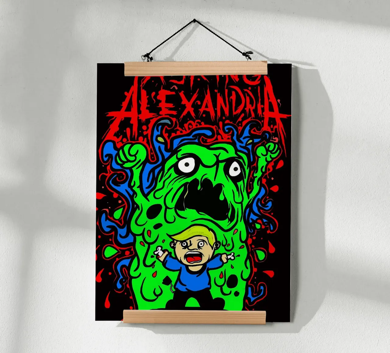 Groupe Asking Alexandria hahnemühle de vanhesling