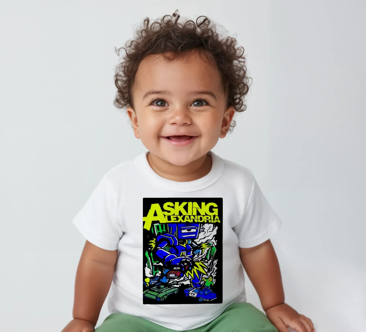 Asking Alexandria Band Baby T-Shirt von vanhesling