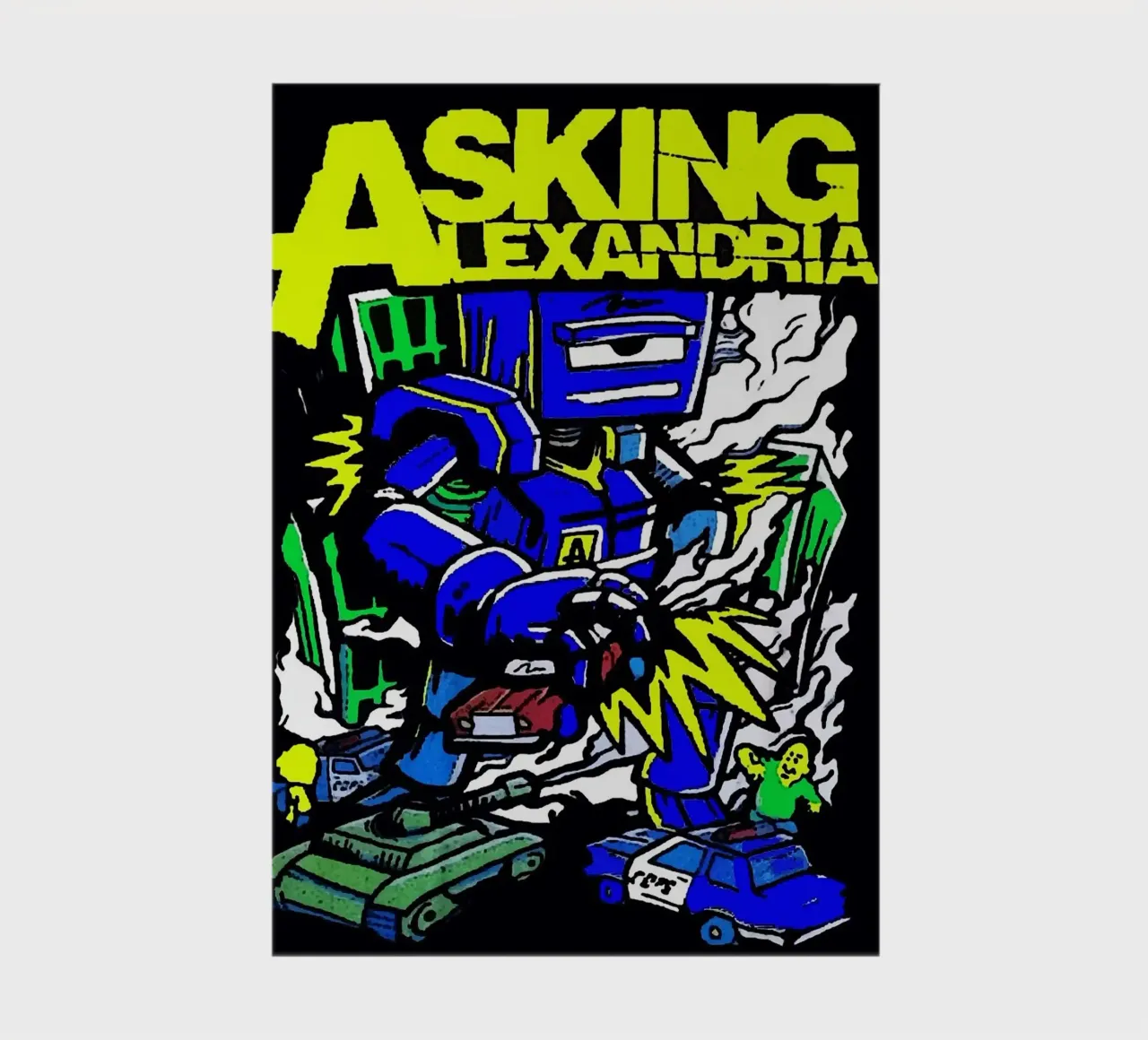 Groupe Asking Alexandria carnet de notes de vanhesling