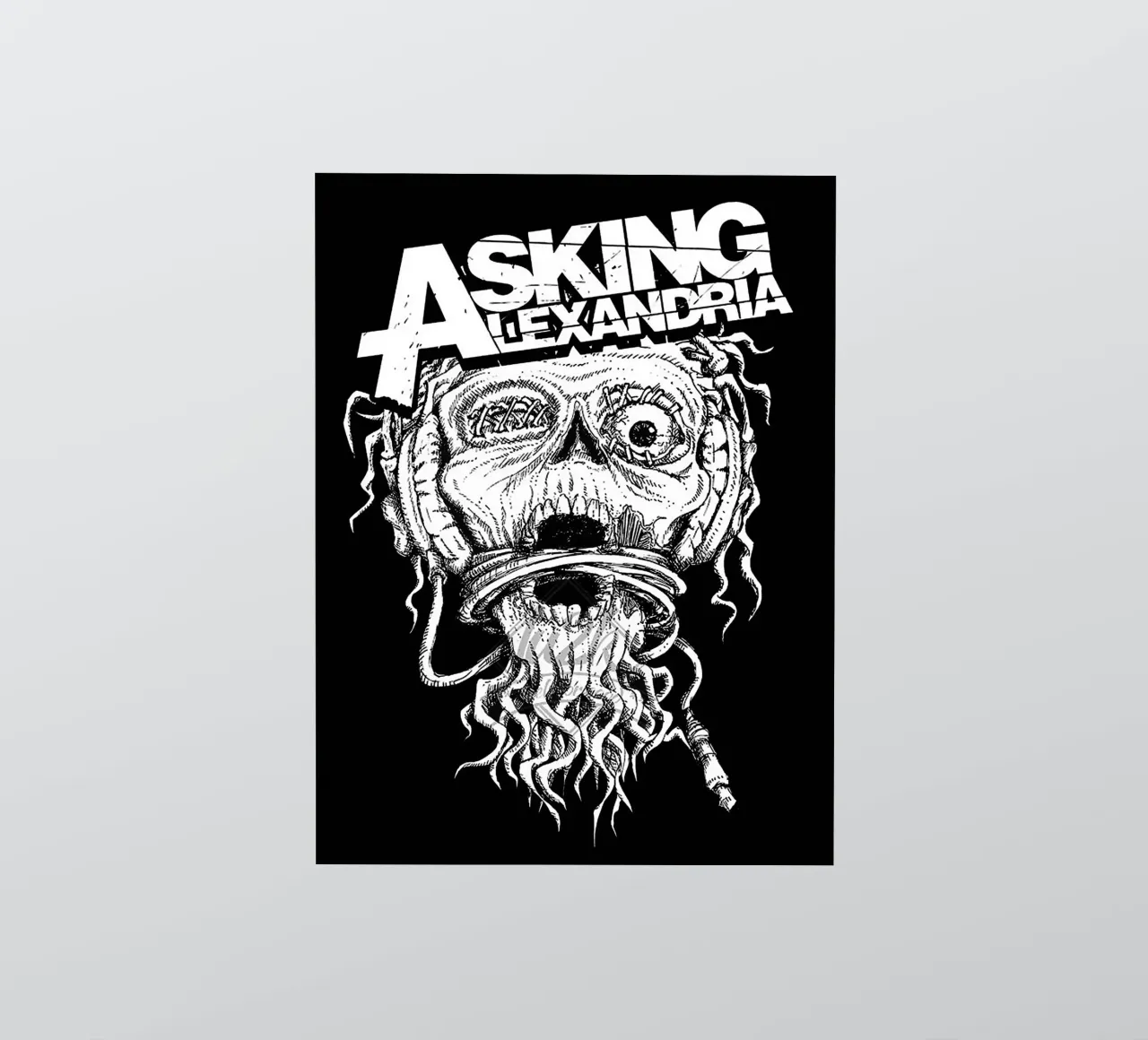 Groupe Asking Alexandria autocollant de vanhesling