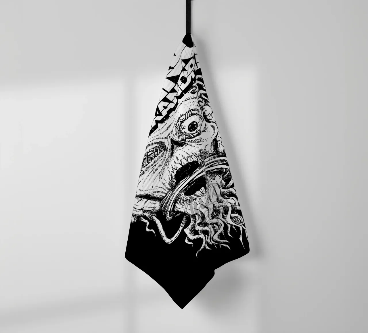 Groupe Asking Alexandria torchon de vanhesling