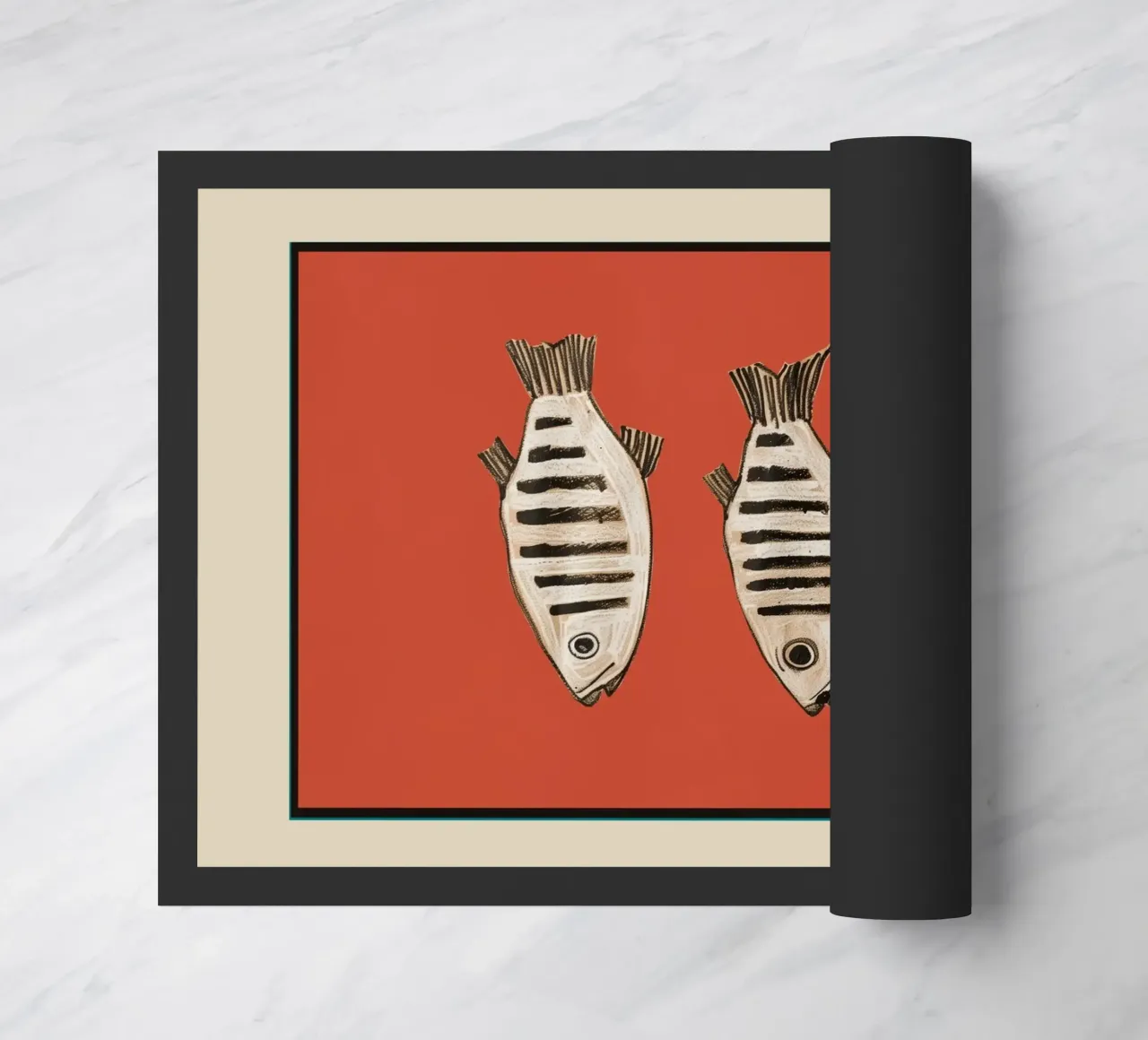 Abstract Fish Study I zerbino da cityart