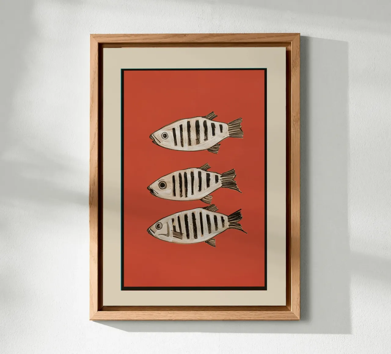 Abstract Fish Study I alluminio dibond da cityart