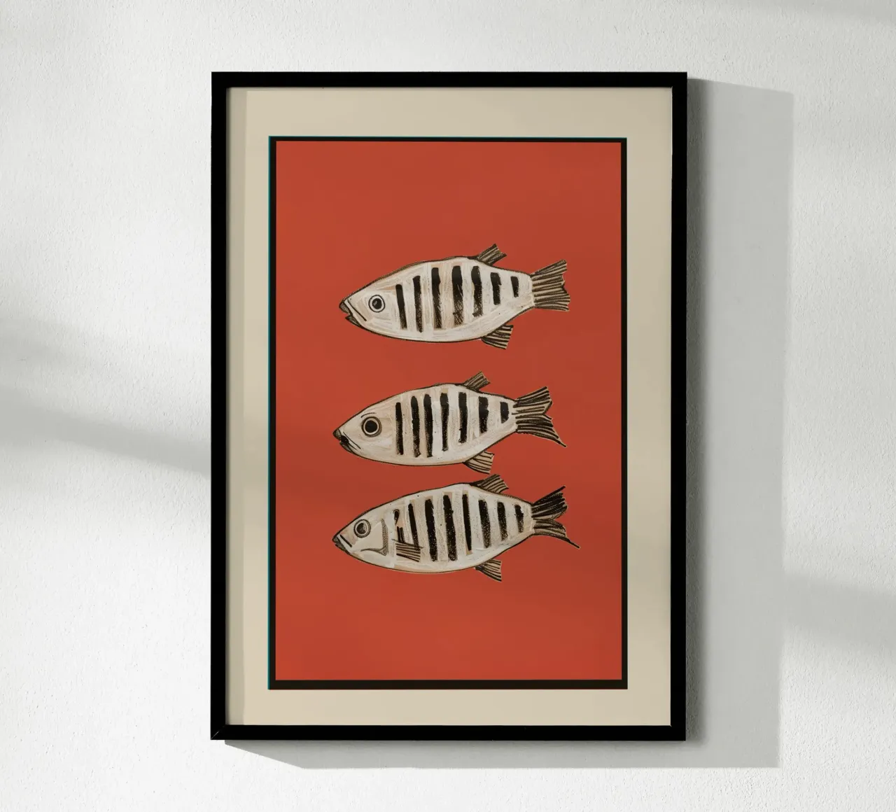 Abstract Fish Study I poster da cityart