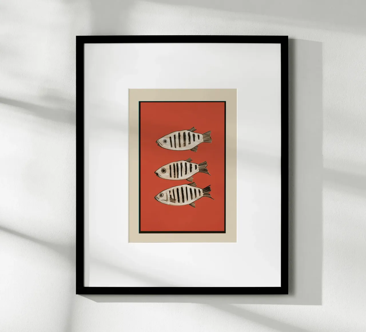 Abstract Fish Study I poster da cityart
