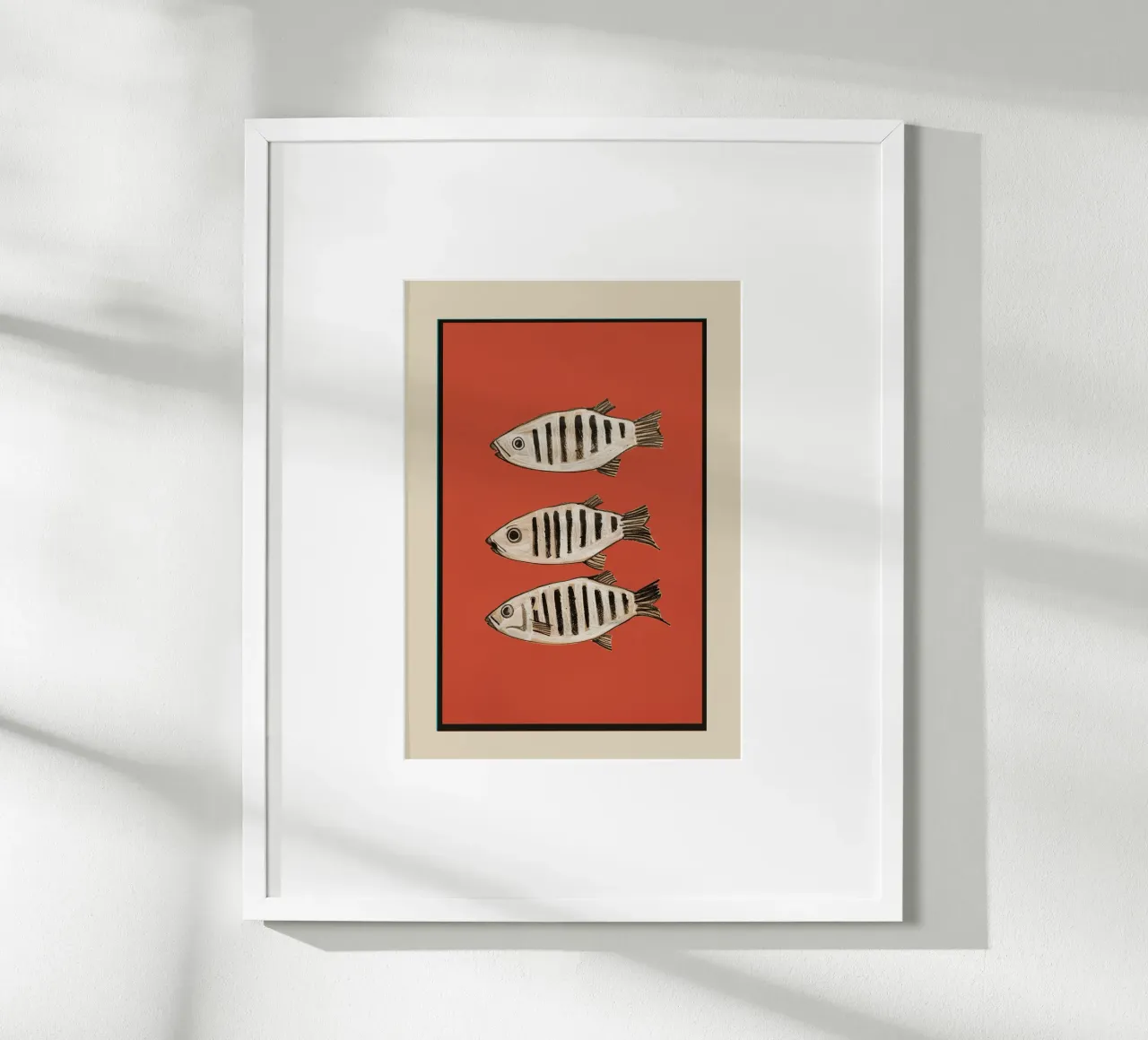 Abstract Fish Study I poster da cityart