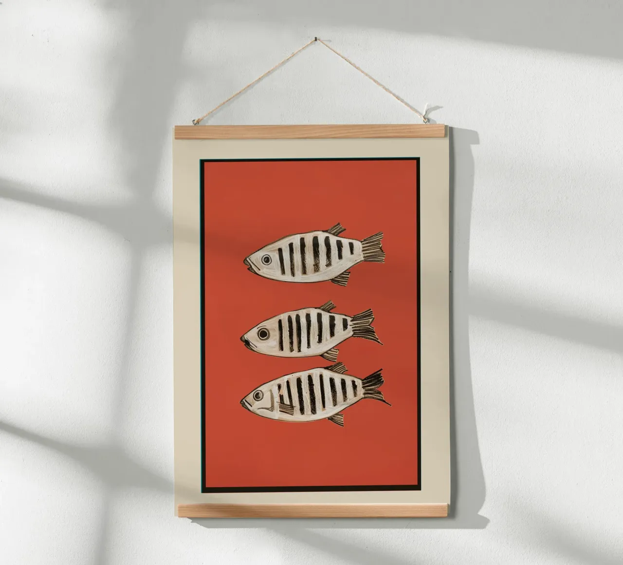 Abstract Fish Study I poster da cityart