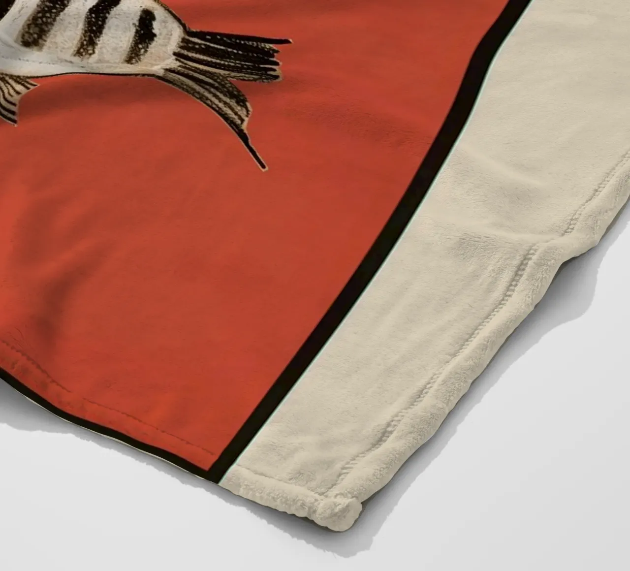 Abstract Fish Study I coperta in pile da cityart