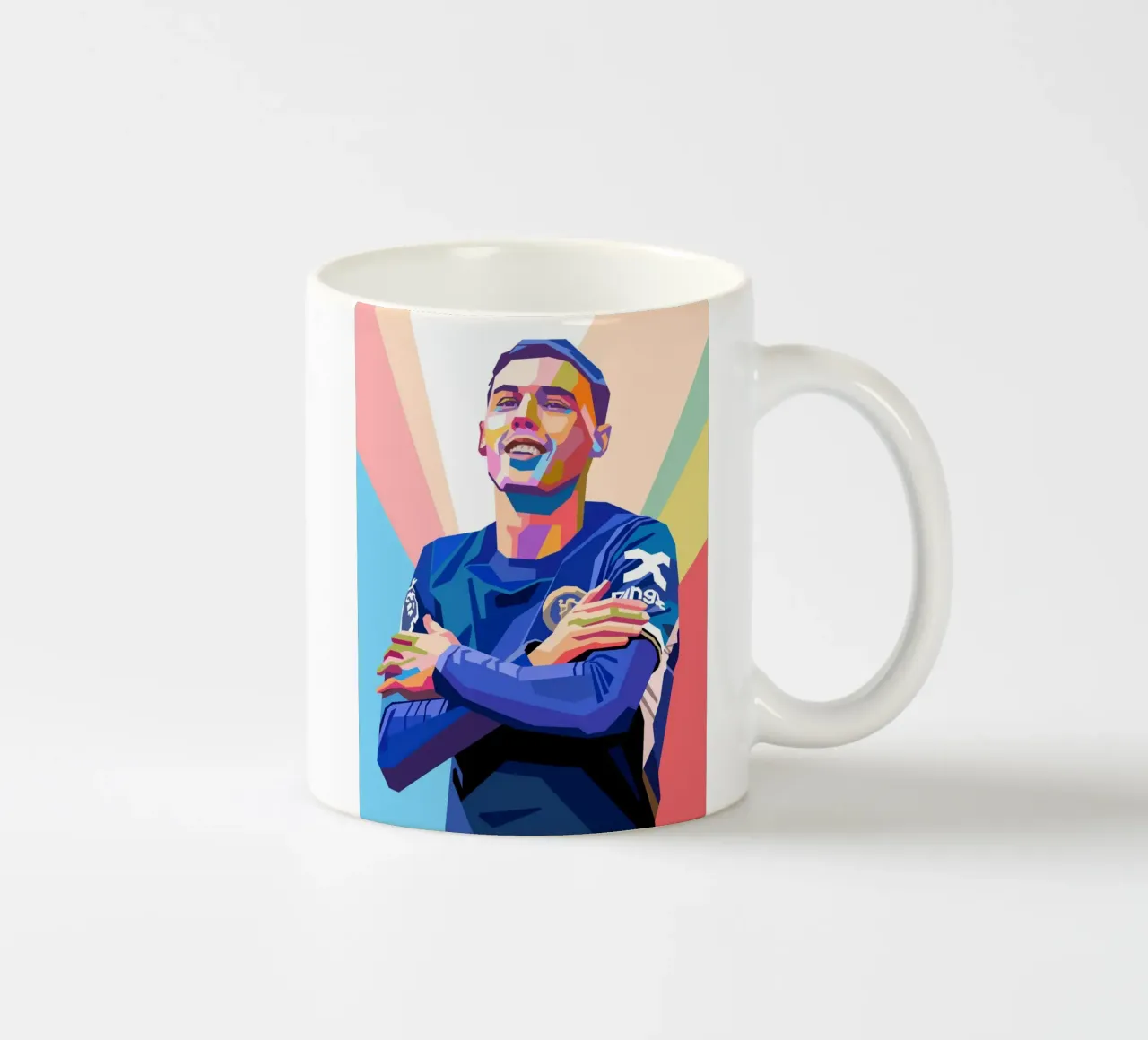 Cole Palmer Kunst Keramik Tasse von Hantamrata