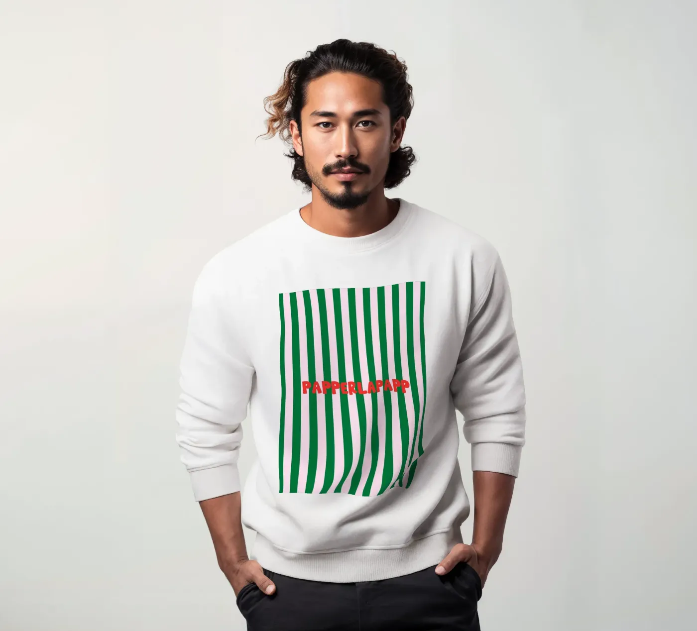 Papperlapapp Typography felpa da Attaboy Dsgn