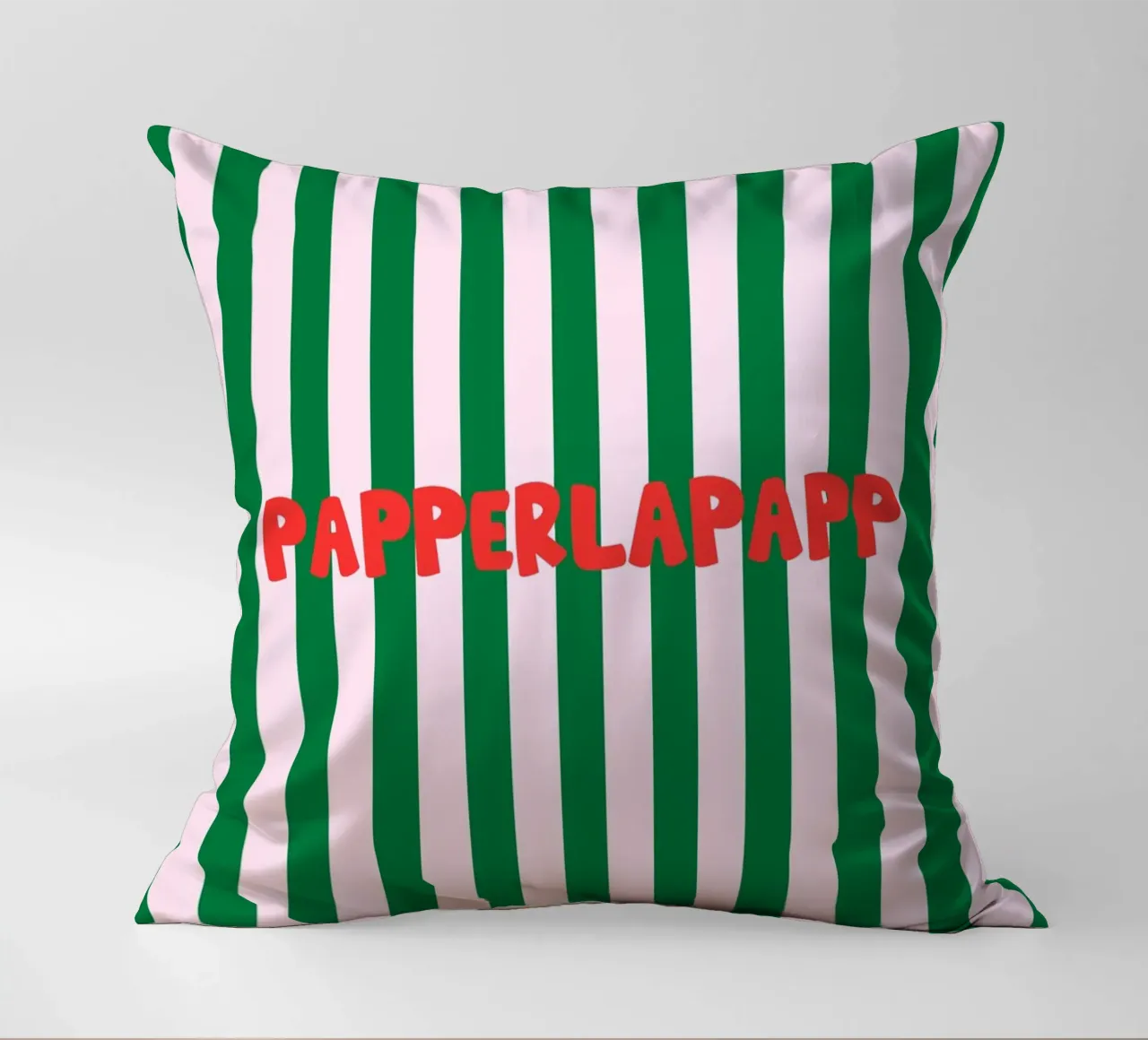 Papperlapapp Typography cuscino da Attaboy Dsgn