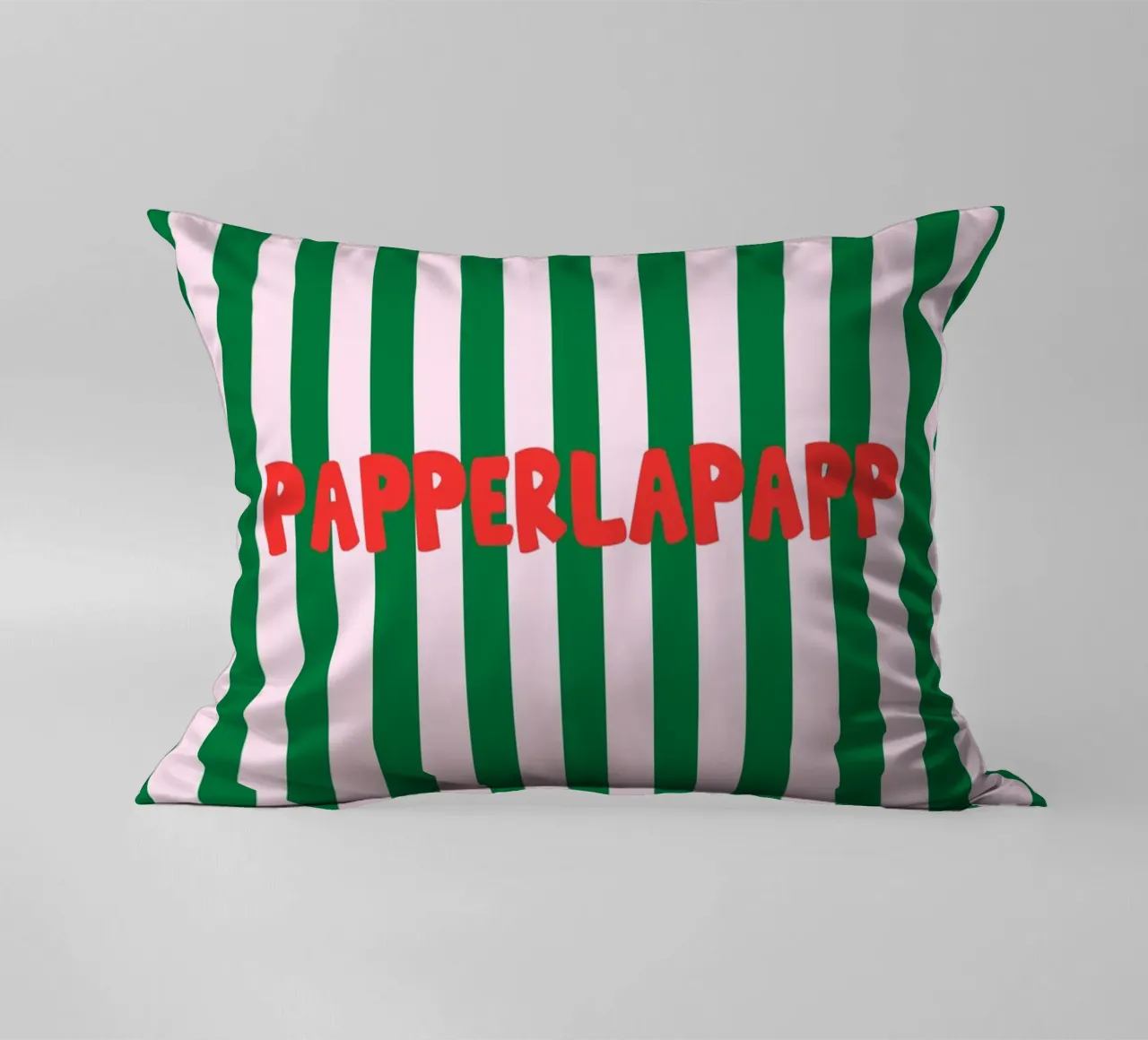 Papperlapapp Typography cuscino da Attaboy Dsgn