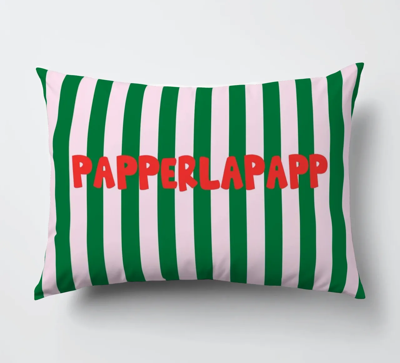 Papperlapapp Typography cuscino da Attaboy Dsgn