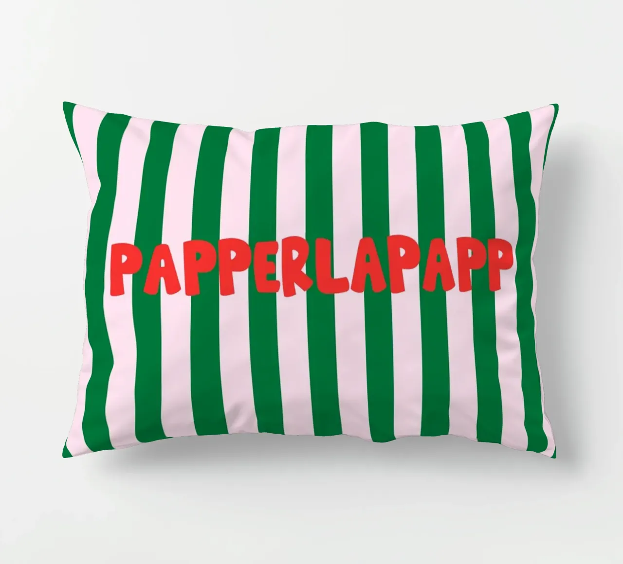 Papperlapapp Typography cuscino da Attaboy Dsgn