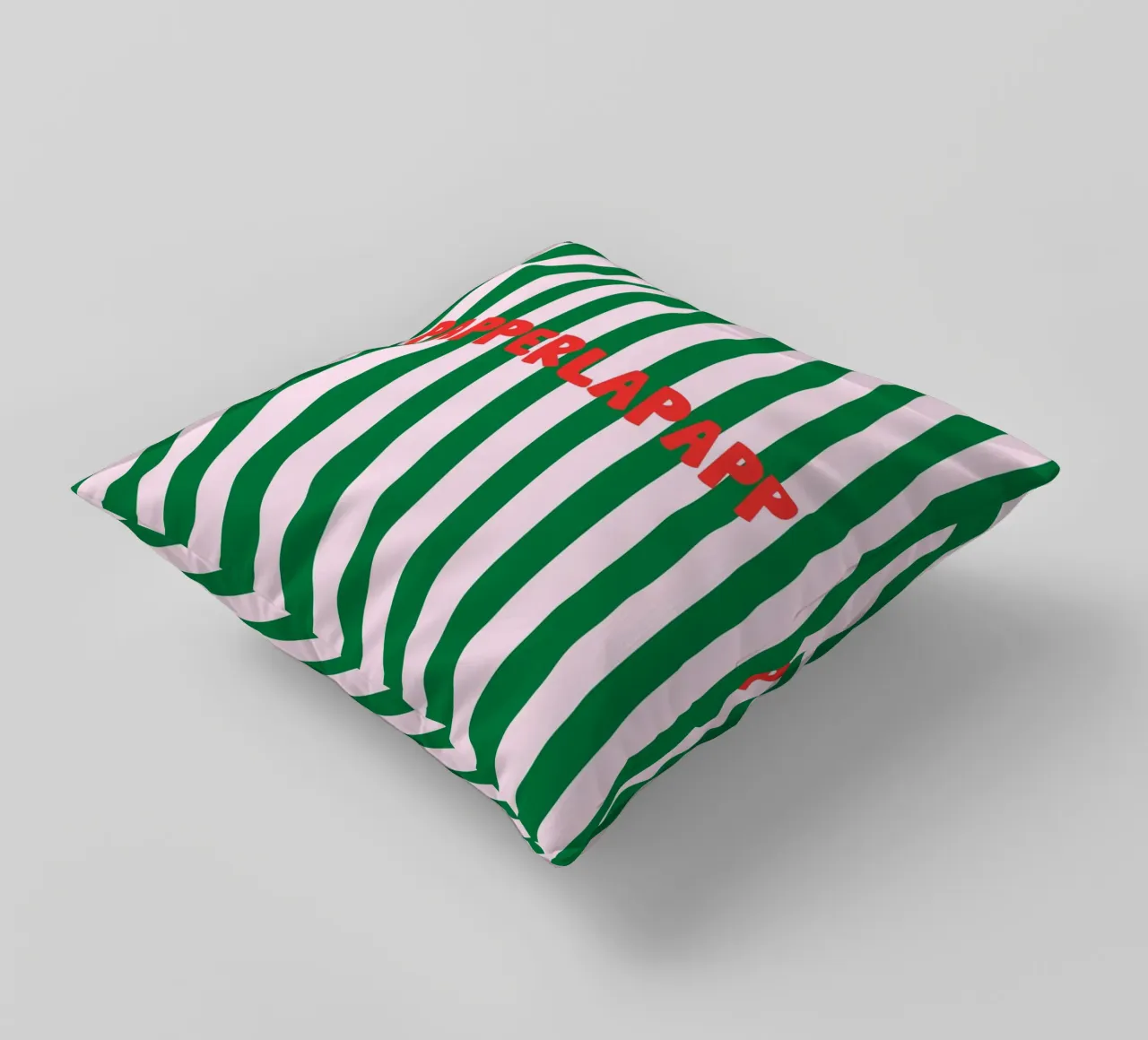 Papperlapapp Typography cuscino da Attaboy Dsgn